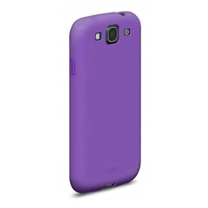 Coque silicone Soft Grip violet _ Samsung Galaxy S3