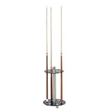 RAM 14 Bar Room Pool Cue Holder - Black