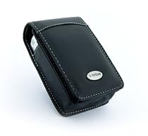 i-nique traditional - leather digital camera case cover in size: H / colour: Black Compatible with (Kodak EasyShare V610)