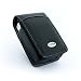 i-nique traditional - leather digital camera case cover in size: G / colour: Black / Compatible with (Panasonic Lumix TZ1 / TZ2 / TZ3 / TZ4 / TZ5)