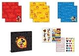 31d30nKB0AL. SL160  Disney 8 Inch x8 Inch Postbound Album Scrapbook Kit   Mickey