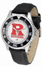 Rutgers Scarlet Knights Competitor Men's Watch by Suntime