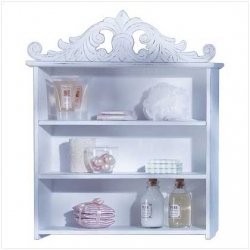 Shabby Chic Wood Shelf