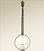 California Deluxe Open Back Banjo Pro 5 String Folk Banjo