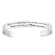 Serenity Prayer Sentiment Cuff