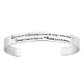 Serenity Prayer Sentiment Cuff