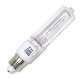 100 watt 120 volt T4 Miniature Candelabra E11 Base Clear Quartz Halogen Incandescent Eiko Light Bulb
