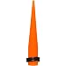 0 Gauge Acrylic Orange Taper