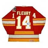 Theoren Fleury Autographed/Hand Signed Replica Jersey