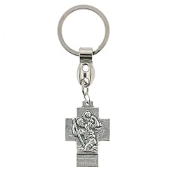 Key Chain - St. Christopher, Protect Us - MADE IN ITALY