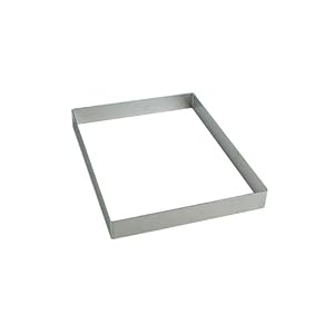 2 Frame Sheet Extender in Stainless Steel Size: L 14 1 8 x W 7 1 8 x H 2 by Paderno World Cuisine