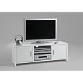 JOL Modern & Functional TV / Hi-Fi and CD/DVD Stand Storage Unit in White Finish