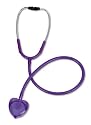 Prestige Medical Clear Sound Heart Stethoscope, Frosted Purple