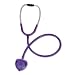 Prestige Medical Clear Sound Heart Stethoscope, Frosted Purple