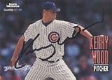 Kerry Wood, Chicago Cubs, 1998 Fleer Sports Illustrated World Series Fever Autographed Card