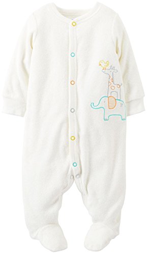 Carter's Unisex Baby Graphic Terry Footie (Baby)