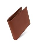 Gianfranco Ferre Logoed Stitched Genuine Leather Billfold Wallet Brown