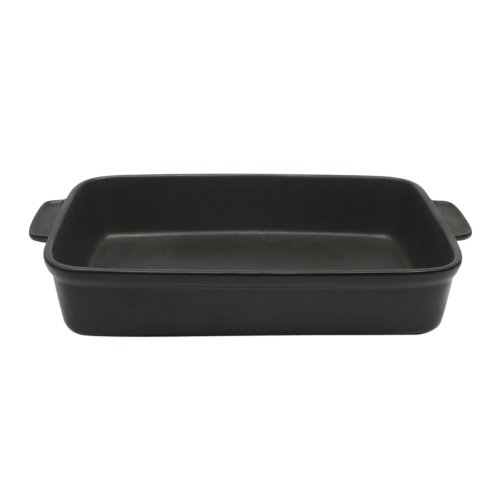 Maxwell and Williams Microstoven Black 12-1/2 by 9-Inch Rectangular Baker
