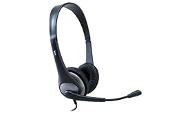 Cyber AcousticsStereo Headset/Microphone, Ambidextrous design AC-201