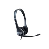 Cyber AcousticsStereo Headset/Microphone, Ambidextrous design AC-201 ~ Cyber Acoustics