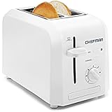 Chefman RJ31-P2-White 2 Piece Slice Toaster, White