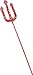 Sequined (Red) Pitchfork