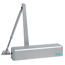 Global TC612-AL Adjustable Spring Hydraulic Full Cover Door Closer, Aluminum