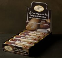 Amber Lyn Chocolates - Sugar Free - Dark Orange Chocolate - 24 Bars by Amber Lyn Chocolates