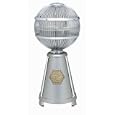 Fanimation Fans FP3320SN Fargo Satin Nickel Contemporary Table Fan 9" Blade Span