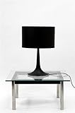 Silk Table Lamp in Black