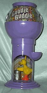 Sesame Street Big Bird Goodie Buddie Snack Dispenser