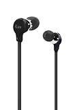 iLuv IEP314BLK Ergonomic and Comfort Flat-wire Earphones - Black