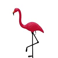 Sculptural Gardens by Heritage Farms Pink Flamingo Garden Light