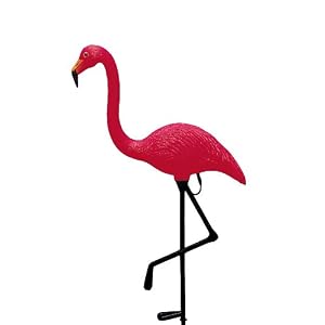Sculptural Gardens by Heritage Farms Pink Flamingo Garden Light