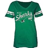 Old Time Hockey San Jose Sharks Women's 2012 St. Patricks Teahan V-Neck T-Shirt