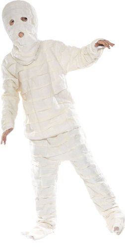 BOYS FRANKENSTEIN MUMMY HALLOWEEN FANCY DRESS COSTUME S