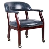Boss Office Products B9545-BE Captains Guest Arm Office Chair