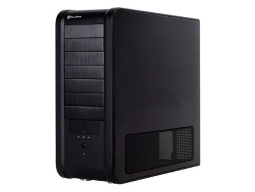 SilverStone Aluminum Body ATX Full Tower Computer Case TJ07B - Retail (Black) On Sale