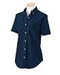 Van Heusen - Ladies' Short-Sleeve Wrinkle-Resistant Oxford