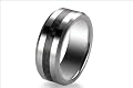 Sleek Tungsten 8MM Band