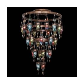 Fine Art Lamps 711240-1 Scheherazade 33 Light Large Foyer Chandelier in Aged Dark Bronze... by Fine Art Lamps
