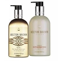 Molton Brown Hand Essentials - Naran Ji Fine Liquid Hand Wash + Soothing Hand Lotion