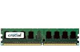 Crucial CT25672AA80E 2GB DDR2 SDRAM Memory Module - 2 GB - DDR2 SDRAM - 800 MHz DDR2-800/PC2-6400 - ECC - Unbuffered - 240-pin DIMM