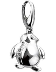 Diamond Charm\ Overstock-Nonreturnable 14K White 66010