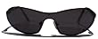 Porn Star Optics WRAPPERS DELIGHT Gunmetal Sunglasses with Smoke Polycarbonate Lenses