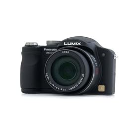 Panasonic DMC-FZ8EB-K Digital Camera - Black (7.2MP, 12 x Optical) 2.5" LCD