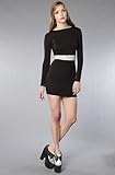 IMAGE OF Motel The Ace Dress in Black and Gray Crackle,Dresses for Women, Small,Black & Gray