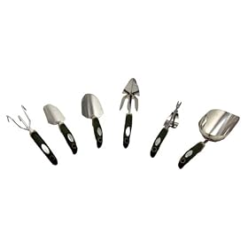 Stainless Steel Gardening Tool Set by Garden Brand