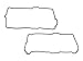 Evergreen HSHB2034 Cylinder Head Gasket Set Head Bolt