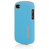 Incipio BB-1030 DualPro Case for BlackBerry Q10 - 1 Pack - Retail Packaging - Cyan/Gray